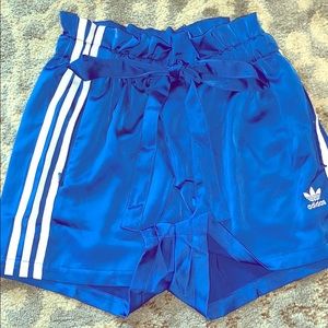 Adidas high waisted shorts